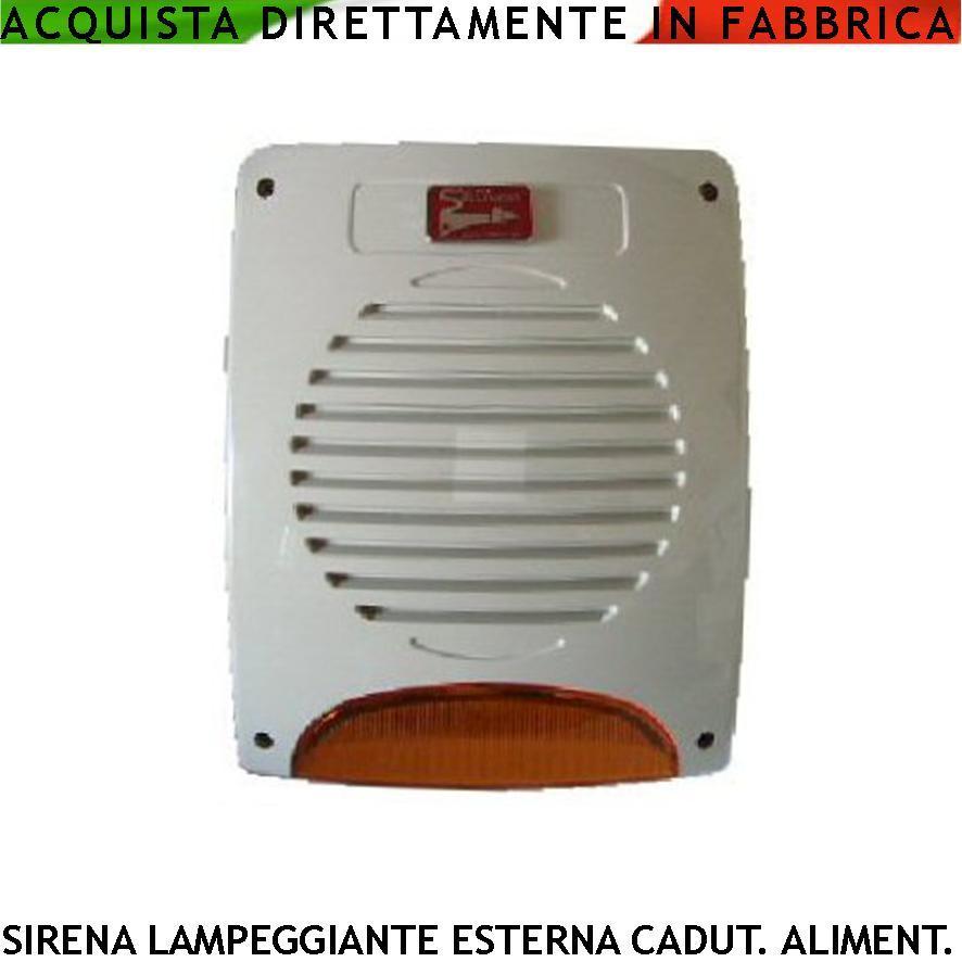 Sirena-Allarme-Lampe